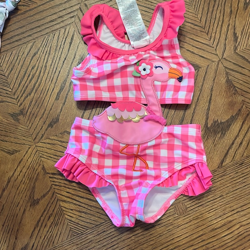 Wetsuit club flamingo bathing suit